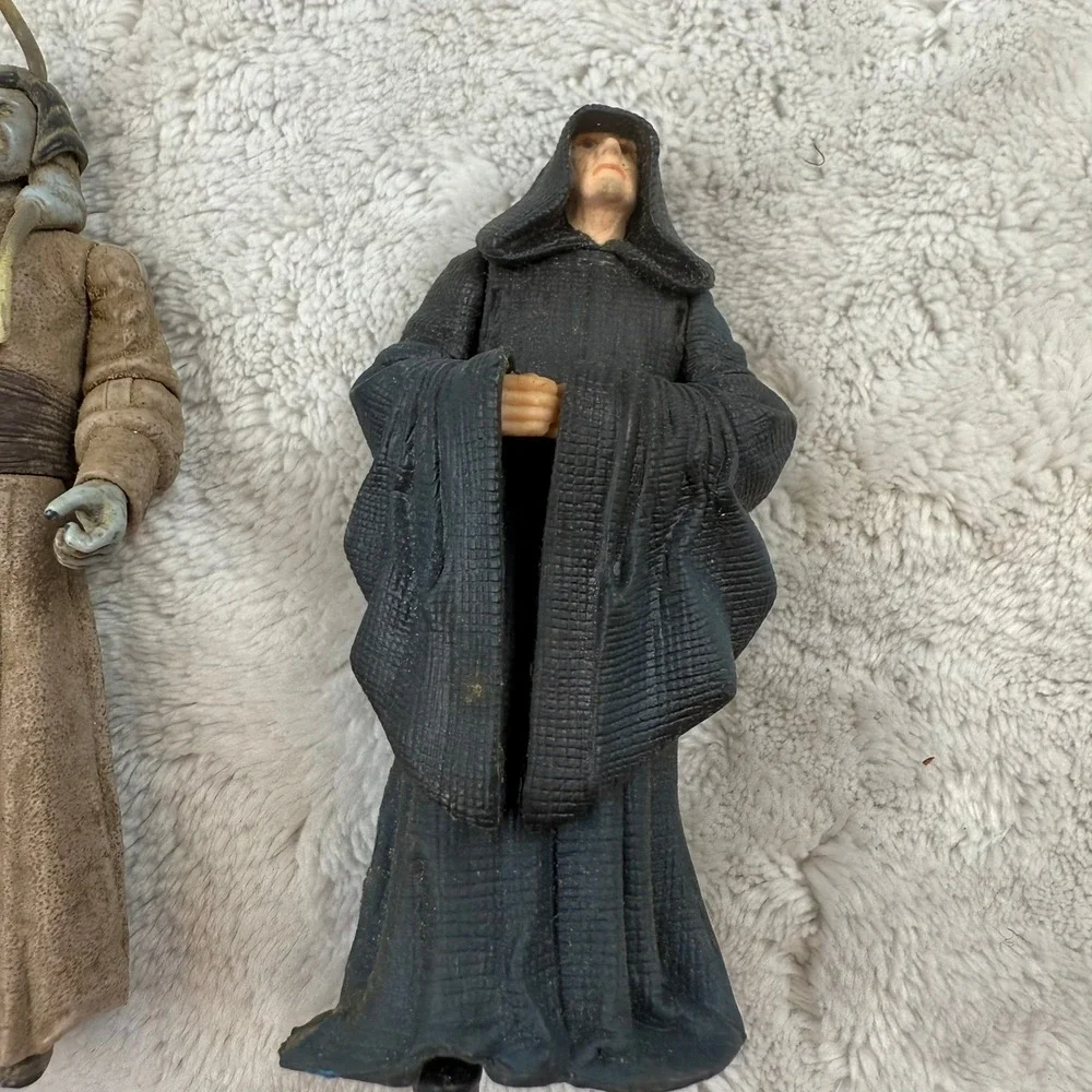 Vintage Star Wars‎ 1998 Emperor Palpatine & Advisor Action Figures Lot